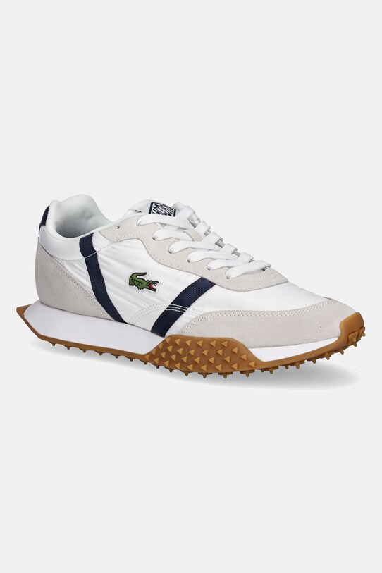 Lacoste sneakers L-SPIN EVO piele întoarsă alb 49SMA0104