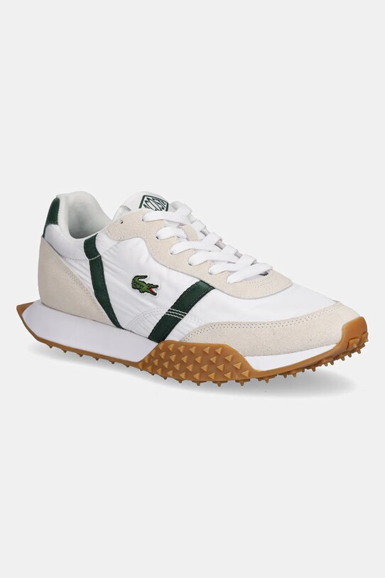 Lacoste sneakers L-SPIN EVO piele întoarsă alb 49SMA0104