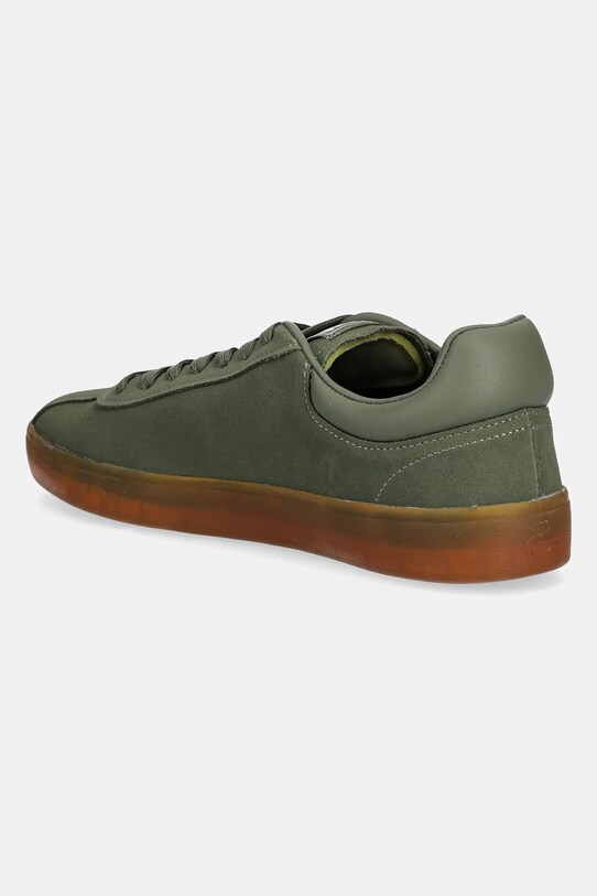 Obuwie Lacoste sneakersy zamszowe BASESHOT 49SMA0133 zielony