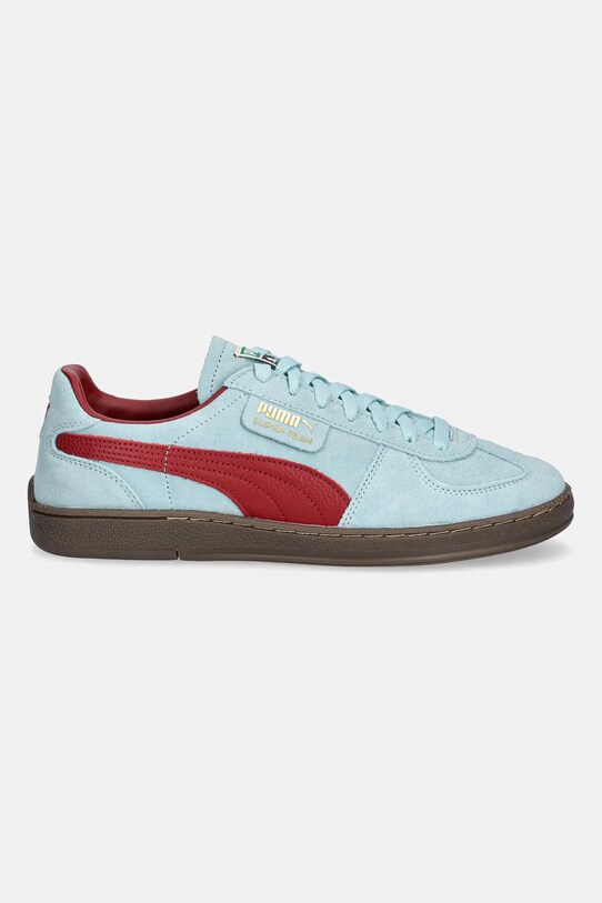 Puma velúr sportcipő Super Team SD 398528 türkiz SS25