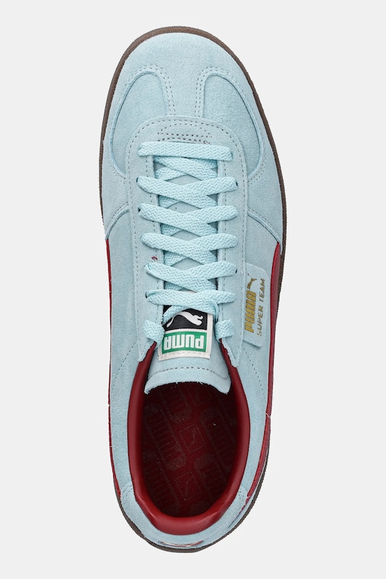 Puma sneakers din piele intoarsă Super Team SD turcoaz 398528