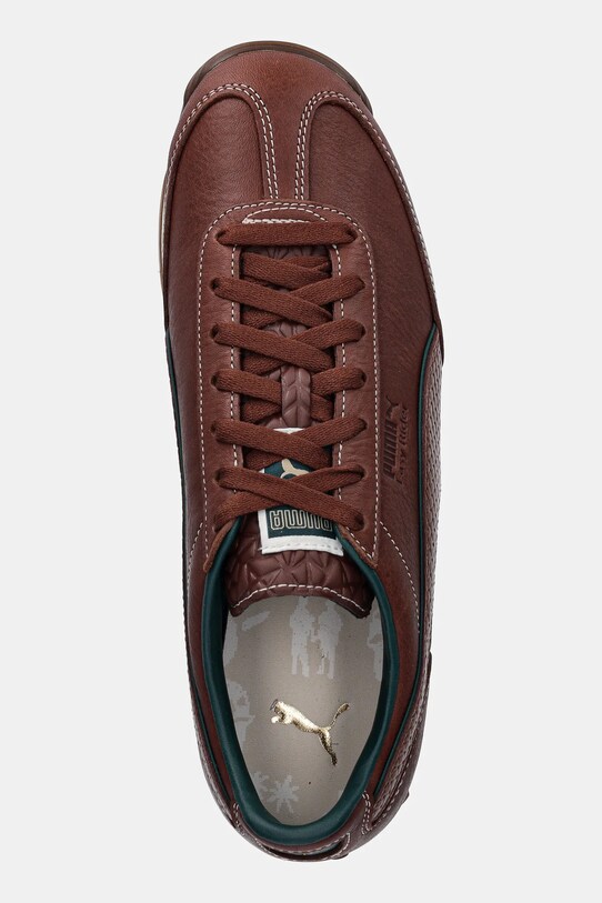 Puma sneakersy skórzane Easy Rider Palais Artisan brązowy 401022