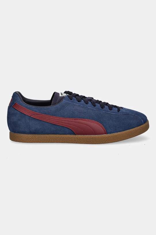 Puma sneakersy zamszowe Brasil 401048 niebieski AW25