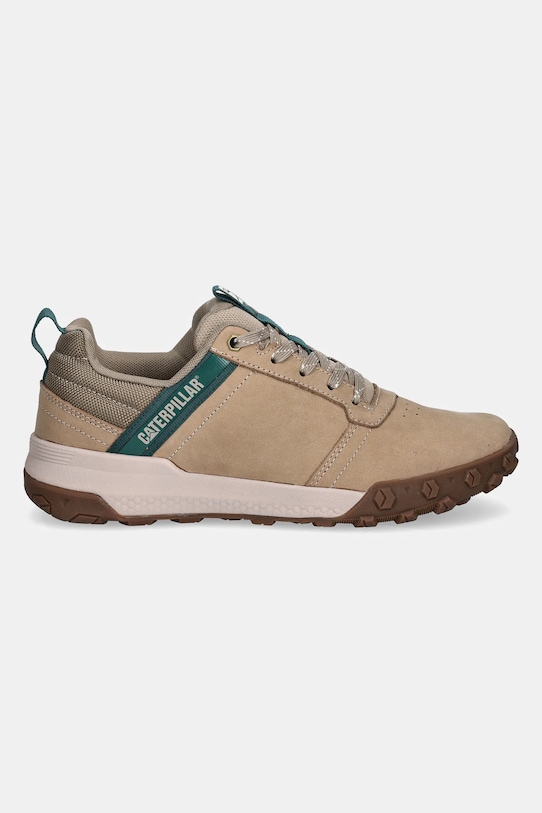 Tenisice od nubuk kože CAT Footwear HEX READY LO P726013 bež SS25