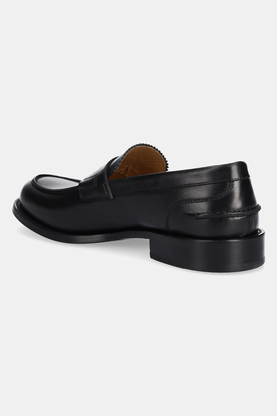 Încălțăminte Baldinini mocasini de piele U5E018P1VITE.0000 negru