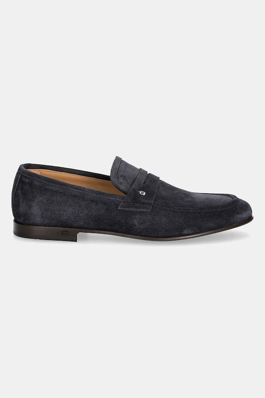 Baldinini mokasyny nubukowe U5E106P1CROS.1560 granatowy ZS25