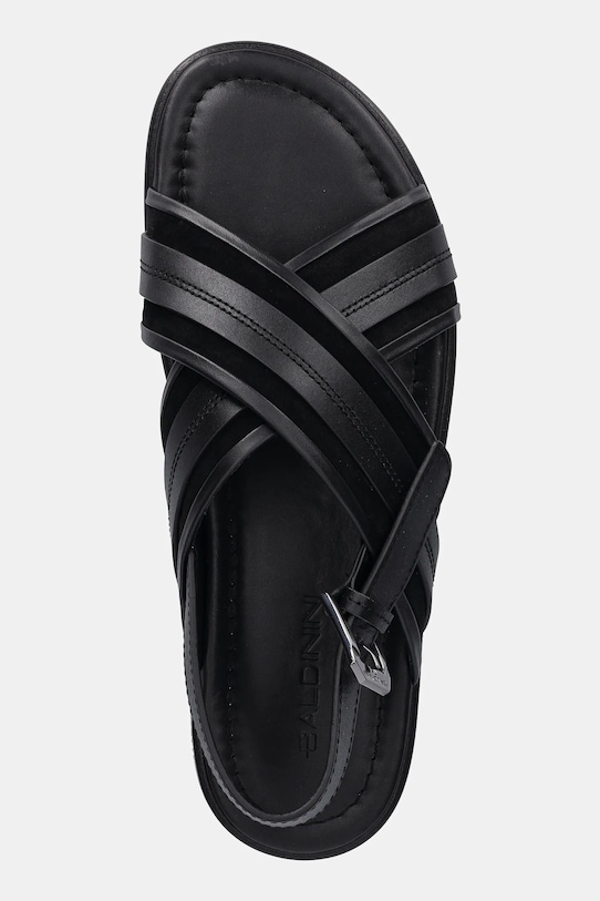 Kožené sandály Baldinini černá U5E137P1CRVI.0000