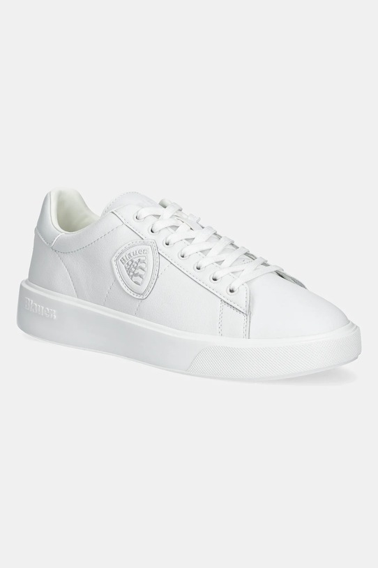 Tenisky Blauer BUCK textilní bílá S5BUCK01.LEA.WHI