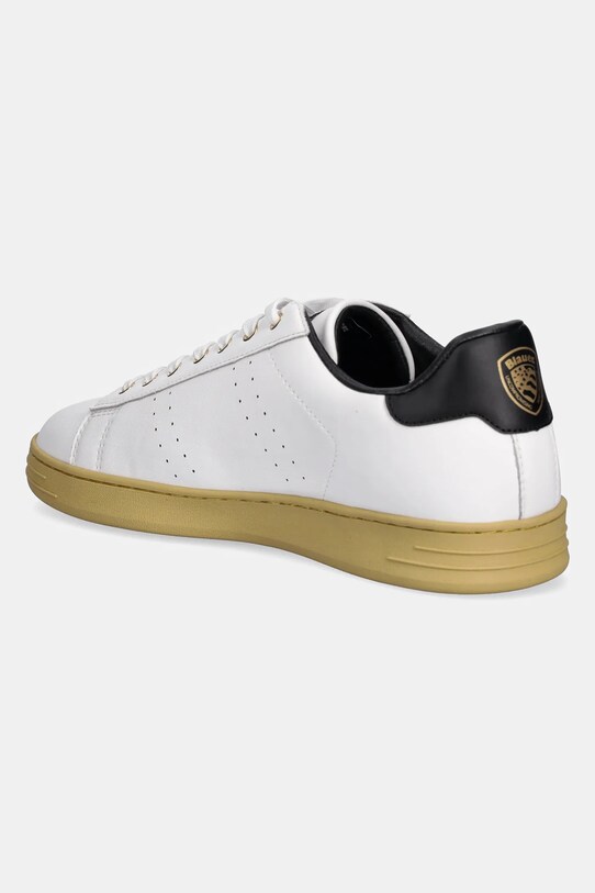 Scarpe Blauer sneakers in pelle GRANT S5GRANT01.LEA.WBK bianco