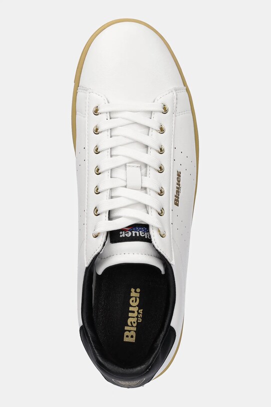 Blauer sneakers in pelle GRANT bianco S5GRANT01.LEA.WBK