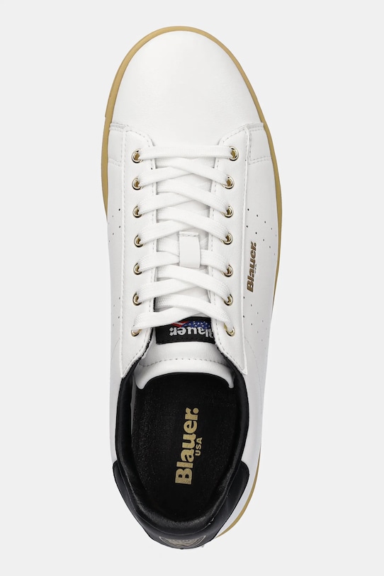 Blauer sneakers din piele GRANT alb S5GRANT01.LEA.WBK