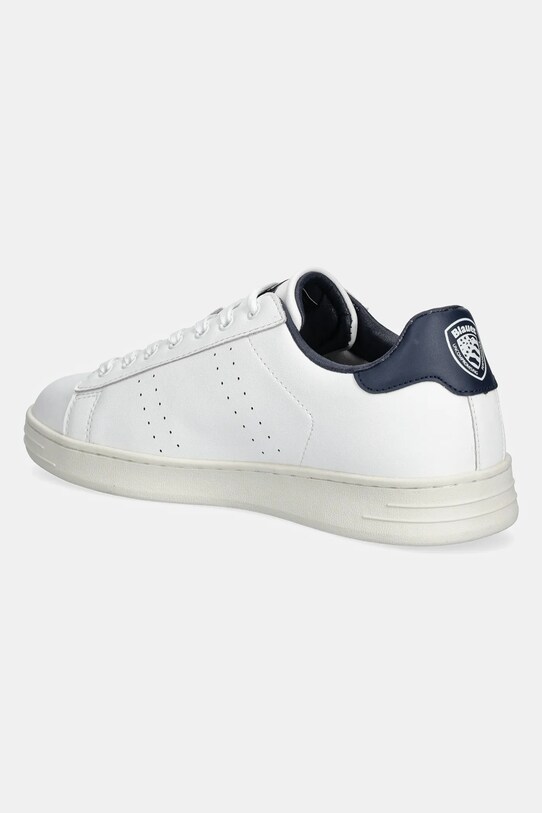 Obuwie Blauer sneakersy skórzane GRANT S5GRANT01.LEA.WHI biały