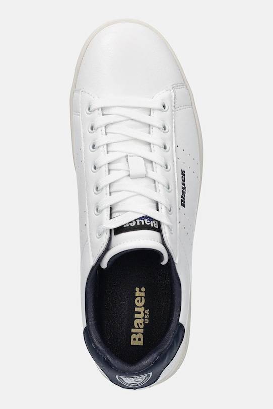 Blauer sneakersy skórzane GRANT biały S5GRANT01.LEA.WHI