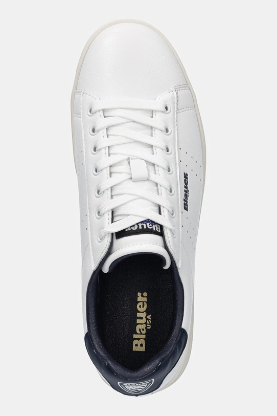 Kožené tenisky Blauer GRANT biela S5GRANT01.LEA.WHI