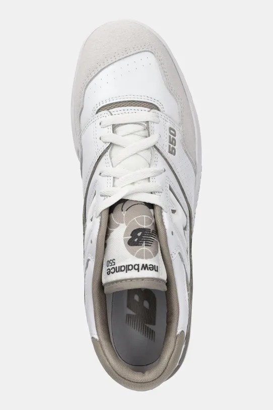 New Balance sneakersy skórzane BB550GSS biały BB550GSS