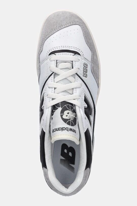 Δερμάτινα αθλητικά παπούτσια New Balance 550 λευκό BB550GWB