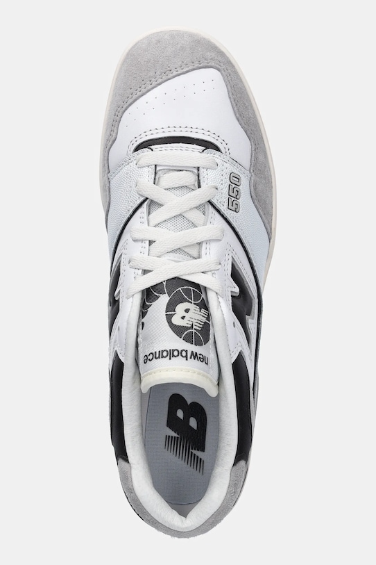 Δερμάτινα αθλητικά παπούτσια New Balance 550 λευκό BB550GWB