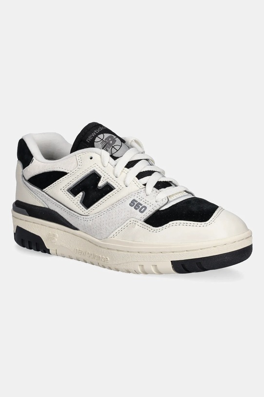 Δερμάτινα αθλητικά παπούτσια New Balance BB550LEG δέρμα σαμουά μπεζ BB550LEG