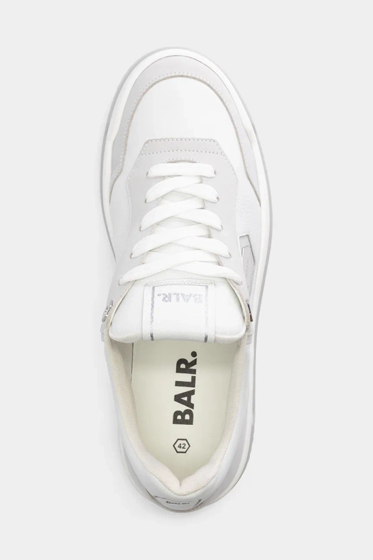 BALR. sneakers din piele Low Myth alb B1511.1055