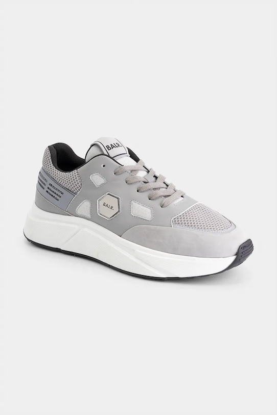 BALR. sneakers Hexline Mesh B1513.1028 gri SS25