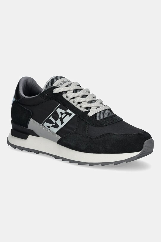 Napapijri sneakersy STAB skóra zamszowa czarny NP0A4IQI.041