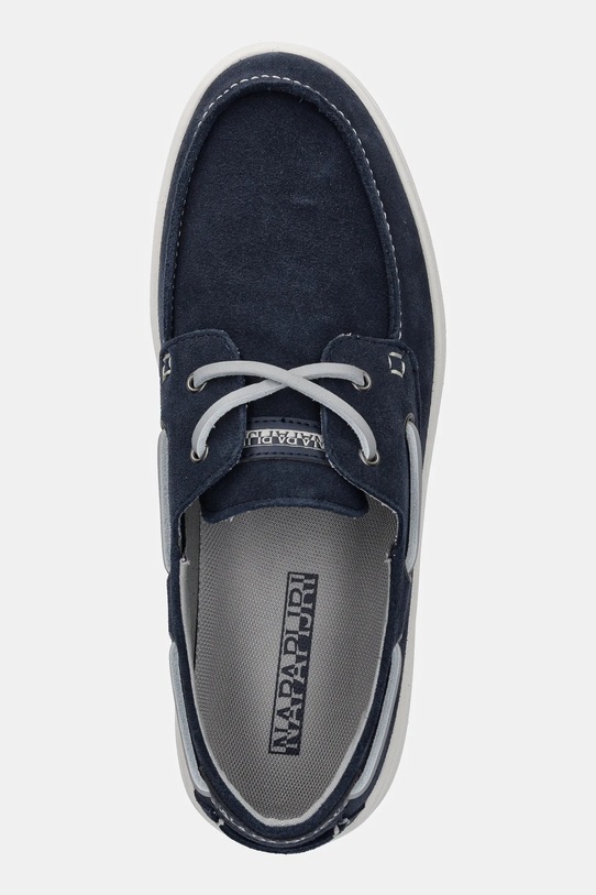 Napapijri mocasini din piele intoarsa BARK bleumarin NP0A4IQE.176