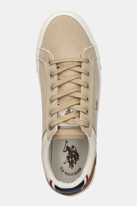 Кеди U.S. Polo Assn. BASTER001M/5TH3 бежевий BASTER001M.5TH3