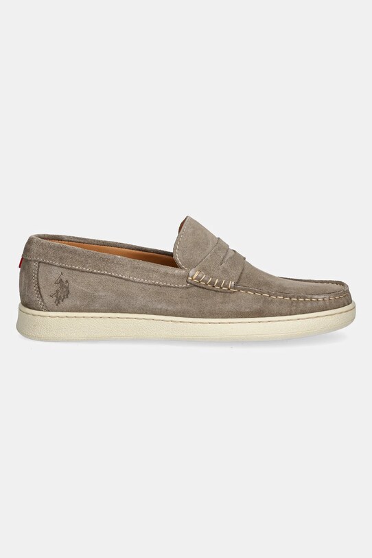 Μοκασίνια σουέτ U.S. Polo Assn. MIGUEL002M/5S1 MIGUEL002M.5S1 μπεζ SS25