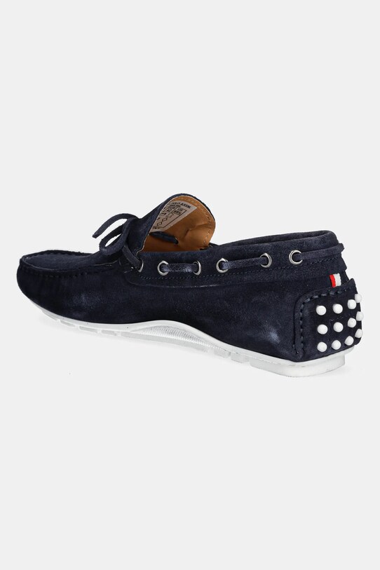 Obutev Mokasini iz semiša U.S. Polo Assn. PABLO001M/5S1 PABLO001M.5S1 mornarsko modra