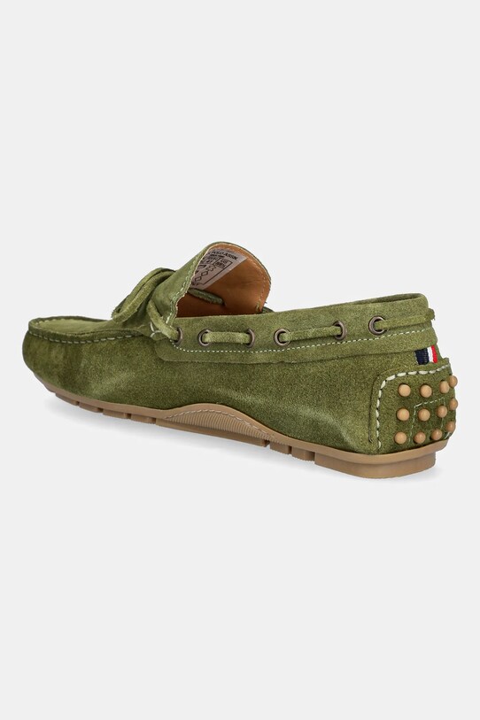 Încălțăminte U.S. Polo Assn. mocasini din piele întoarsă PABLO PABLO001M.5S1 verde