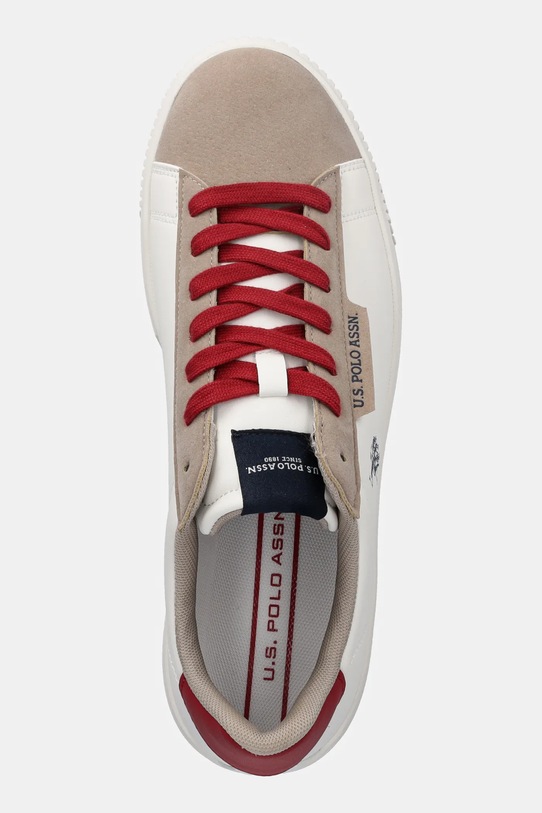 Sneakers boty U.S. Polo Assn. TYMES bílá TYMES011M.5YN1