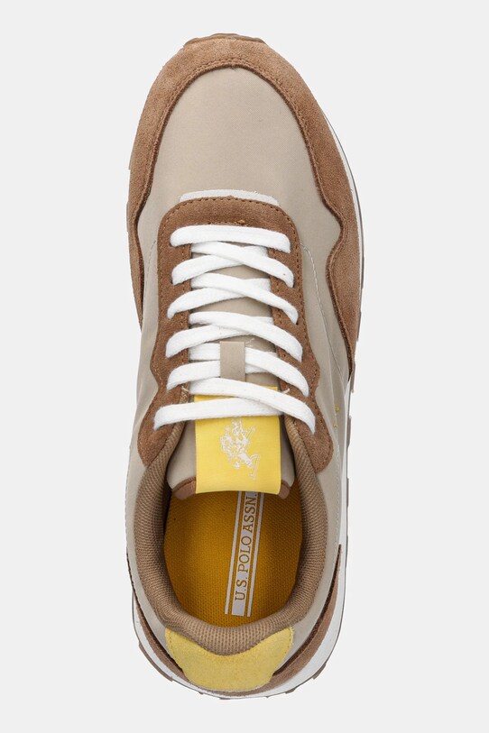 U.S. Polo Assn. Sneakersy ALEXIS beżowy ALEXIS004M.5NS1