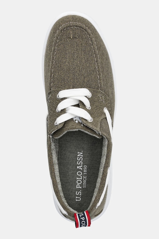 Кеди U.S. Polo Assn. ATHOS002M/5C1 зелений ATHOS002M.5C1