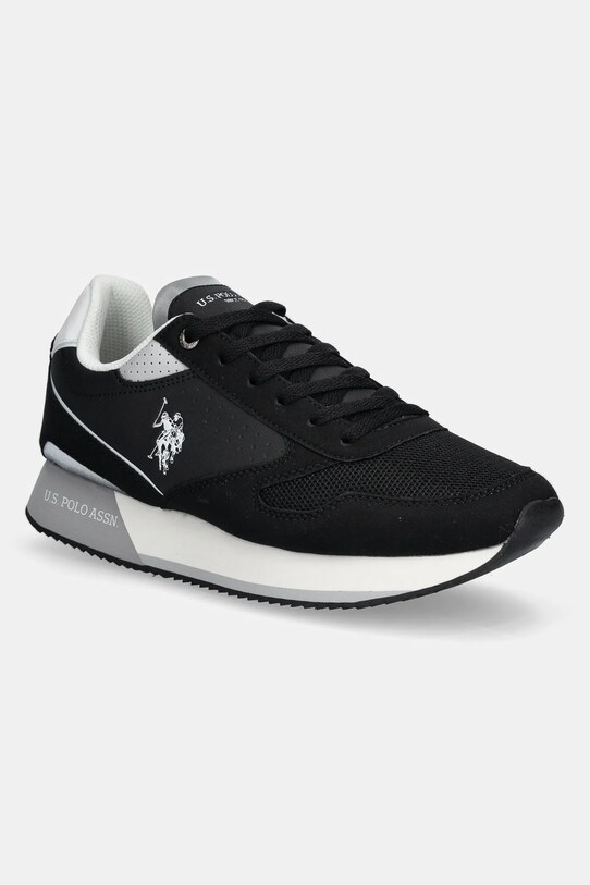 Кроссовки U.S. Polo Assn. NOBIL003M/5HY9 NOBIL синтетический чёрный NOBIL003M.5HY9