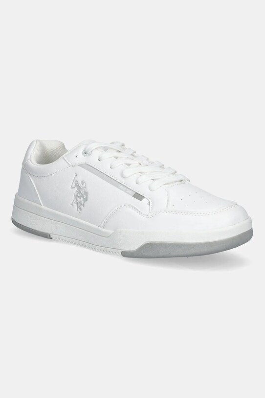 Кросівки U.S. Polo Assn. STEVE003M/5Y1 імітація лицьової шкіри білий STEVE003M.5Y1