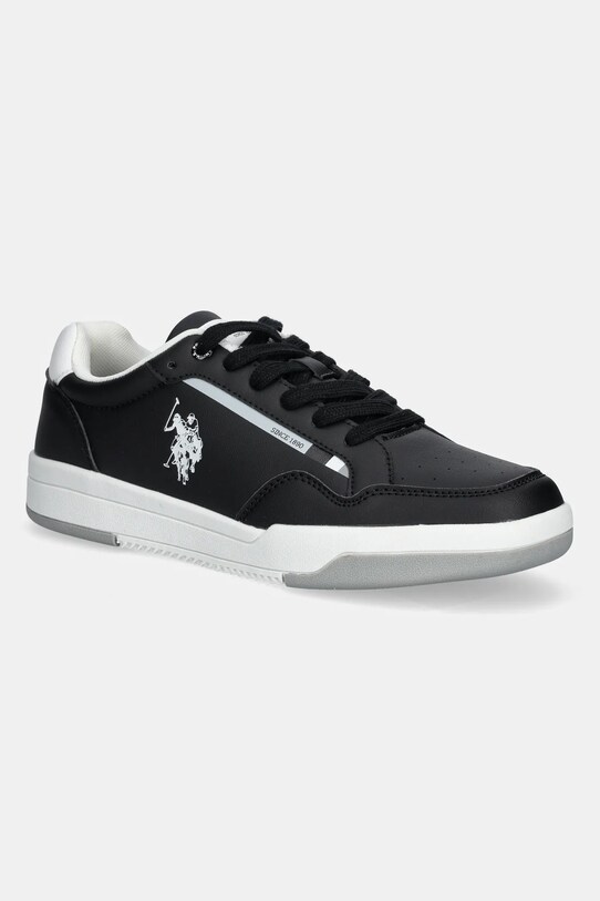 Кроссовки U.S. Polo Assn. STEVE003M/5Y1 STEVE имитация натуральной кожи чёрный STEVE003M.5Y1