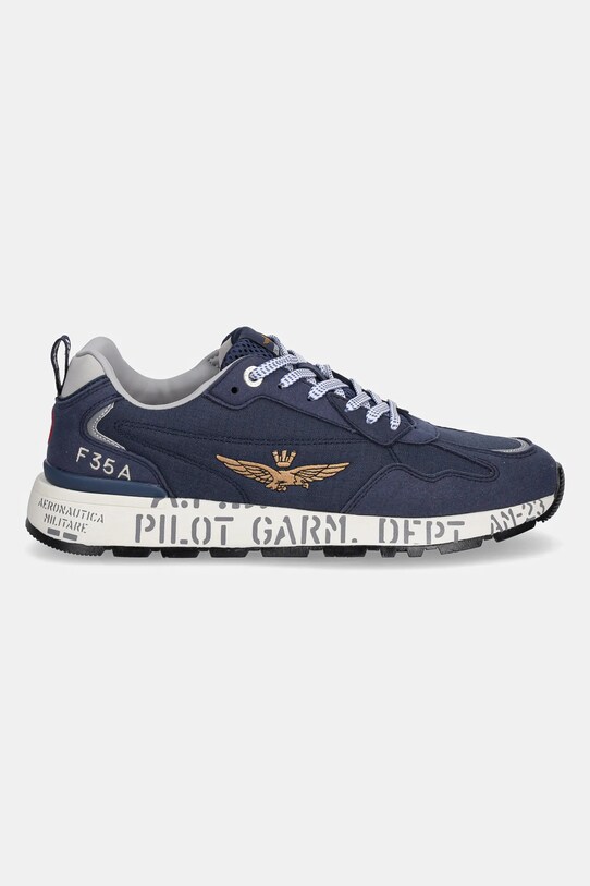 Sneakers boty Aeronautica Militare SC276CT3332 SC276CT3332.08184 námořnická modř SS25