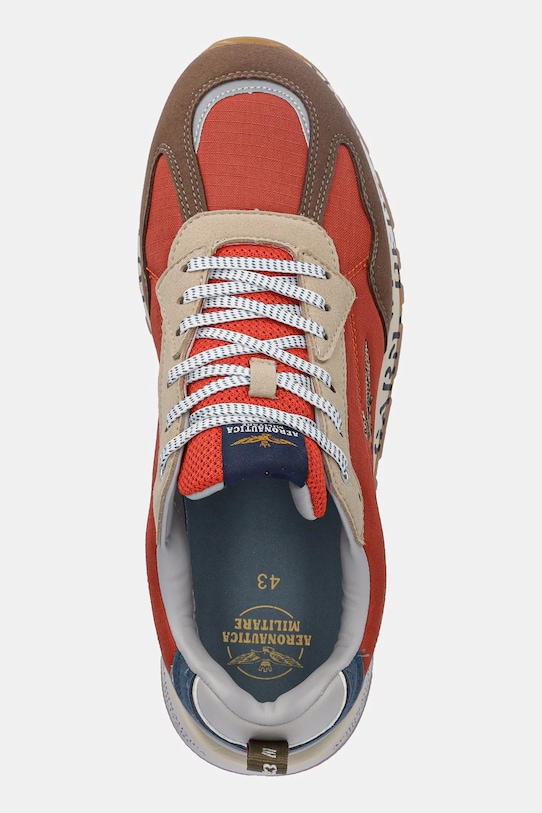 Aeronautica Militare sneakersy SC276CT3332 pomarańczowy SC276CT3332.94658