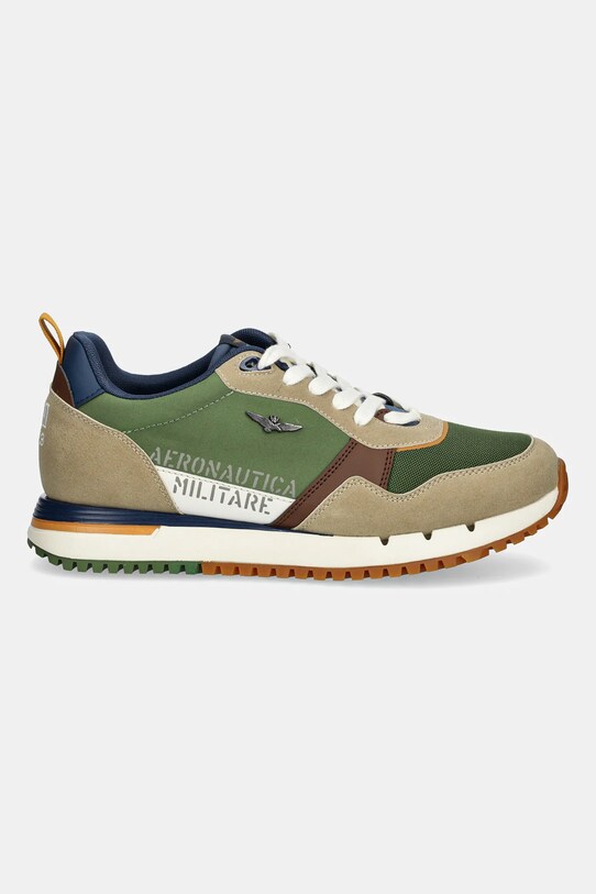 Sneakers boty Aeronautica Militare SC283CT3544 SC283CT3544.94643 zelená SS25