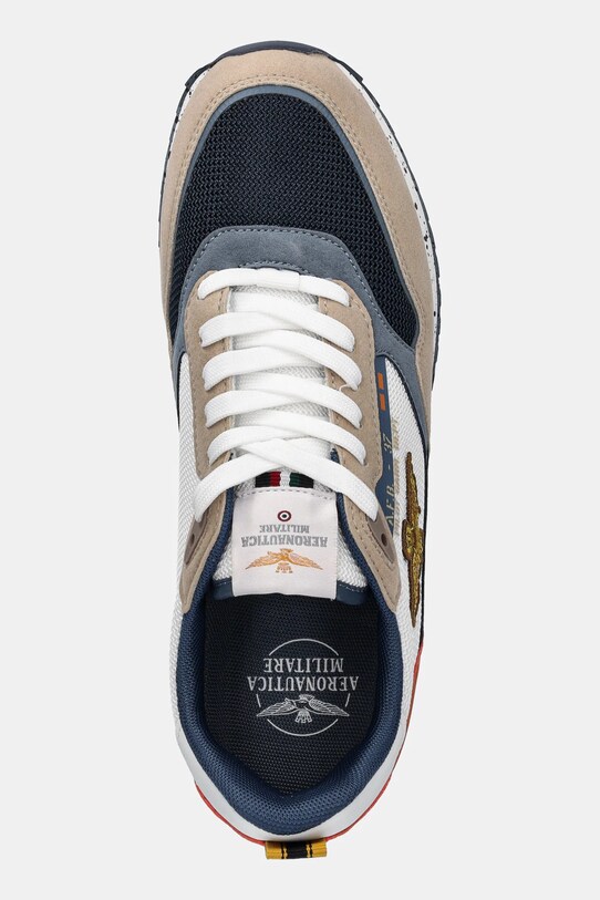 Sneakers boty Aeronautica Militare SC288CT3545 béžová SC288CT3545.94637