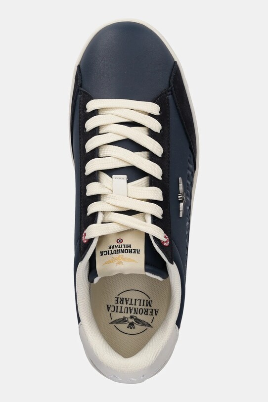Sneakers boty Aeronautica Militare SC306CT3385 námořnická modř SC306CT3385.08184