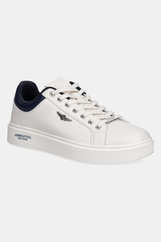 Sneakers boty Aeronautica Militare SC307CT3591 textilní bílá SC307CT3591.73062