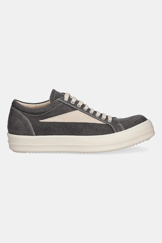 Πάνινα παπούτσια Rick Owens Vintage Sneaks DU01E3803.SCFLVS γκρί SS25