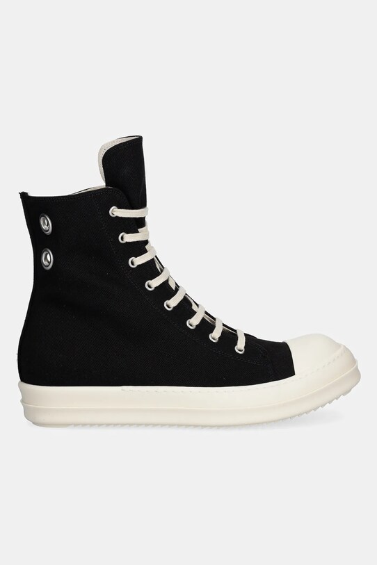 Πάνινα παπούτσια Rick Owens Sneaks DU01E3800.DOES1 μαύρο SS25