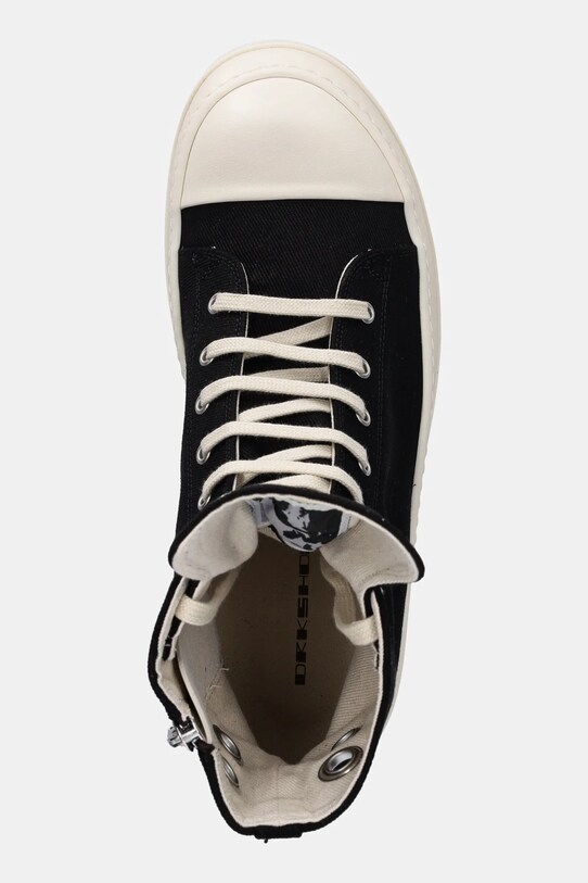 Πάνινα παπούτσια Rick Owens Sneaks μαύρο DU01E3800.DOES1