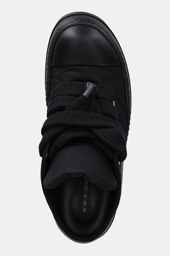 Rick Owens DRKSHDW tenisówki Jumbo Lace Puffer Low Sneaks czarny DU01E3819.MUW2