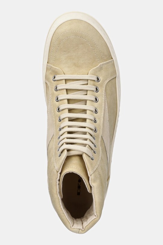 Rick Owens trampki Vintage High Sneaks beżowy DU01E3810.CVSLVS