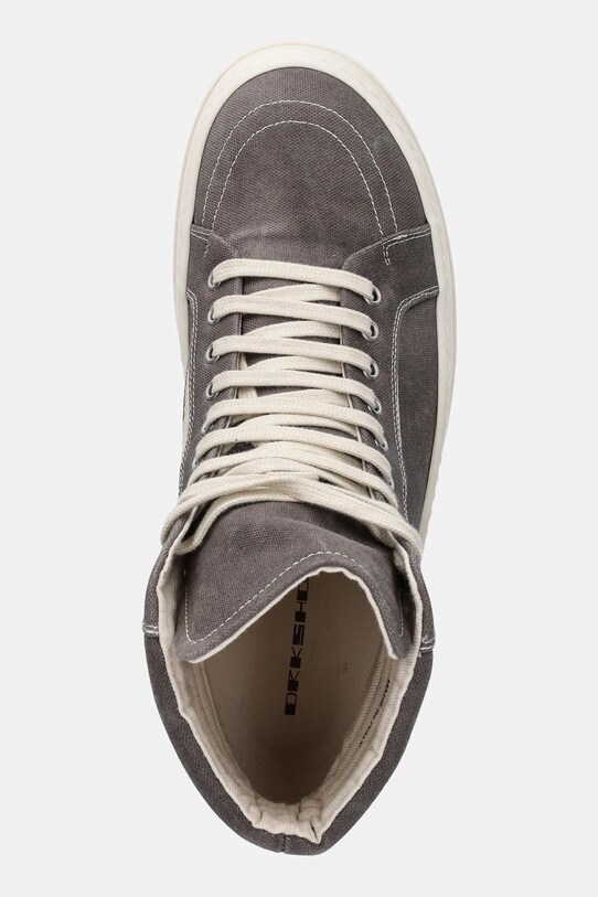 Tenisky Rick Owens Vintage High Sneaks sivá DU01E3810.CVSLVS
