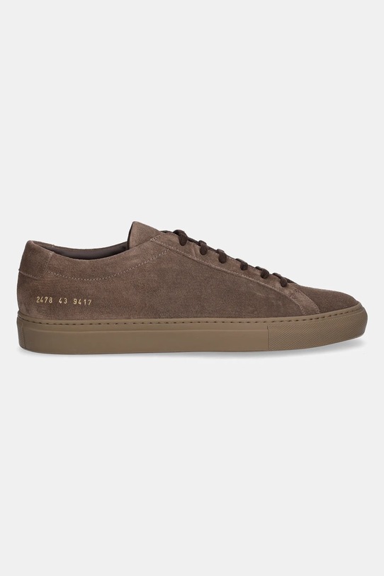 Semišové tenisky Common Projects Achilles Tonal Suede 2478.9417 hnědá SS25