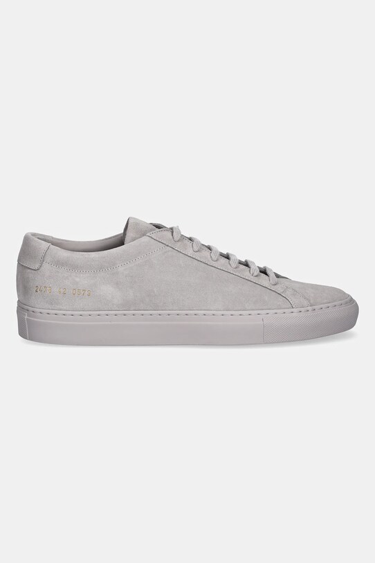 Semišové tenisky Common Projects Achilles Tonal Suede 2478.0573 sivá SS25